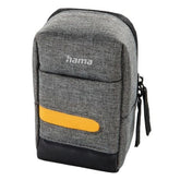 Hama Terra 90M Compact Camera Case, Belt Loop, Neck Strap, Grey, 7.5 x 4.5 x 13 cm Compartment